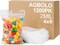 Small Plastic Bags, 1200ct 4"x6" Premium Small Zip Baggies Resealable, 2 Mil(2 Layer) Ultra Strong & Durable Mini Zipper Bags for Jewelry and Small Business - Clear